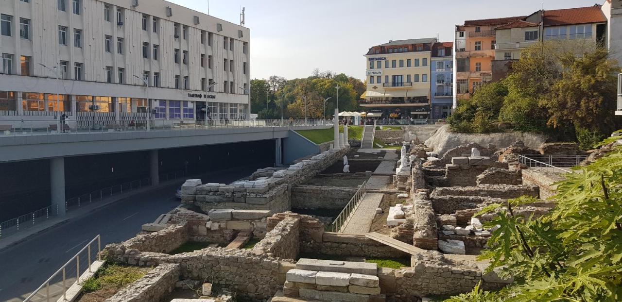 Hotel Odeon Plovdiv Exteriör bild